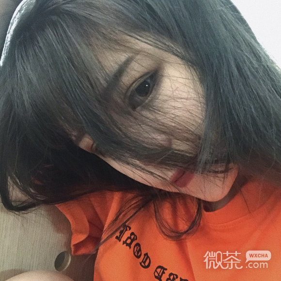 微信文艺最潮阳光网红女生头像