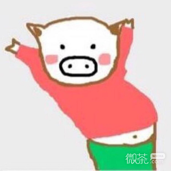 手绘卡通微信头像