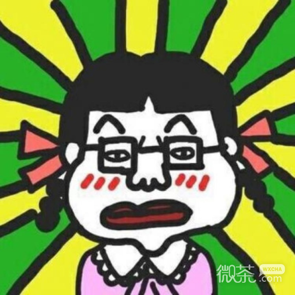 手绘卡通微信头像