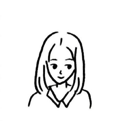 超清极简的简笔画微信头像