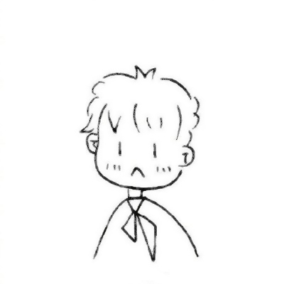 超清极简的简笔画微信头像