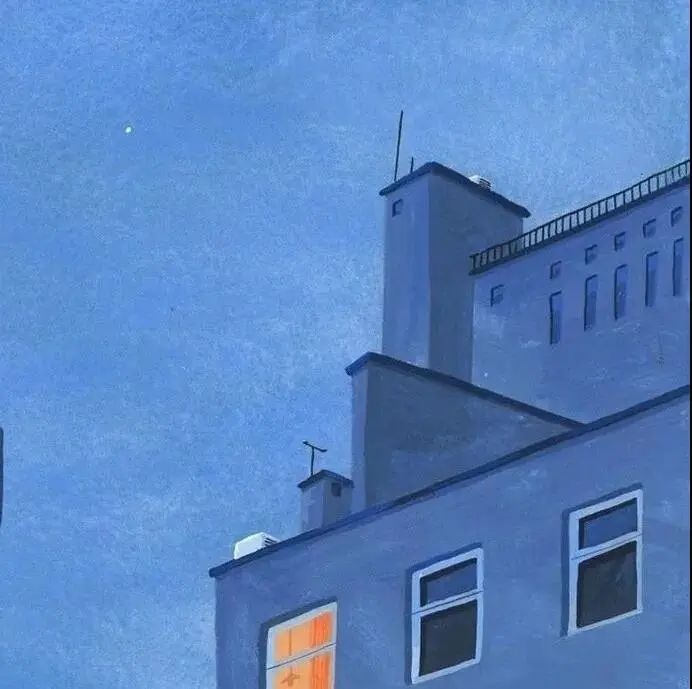 微信最潮蓝色调朋友圈配图