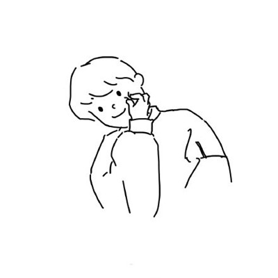 超清极简的简笔画微信头像