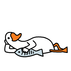 有关条鹅的搞笑系列微信表情包