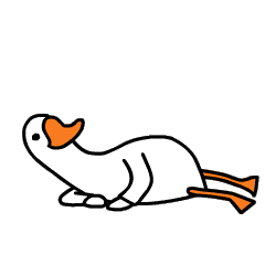 有关条鹅的搞笑系列微信表情包