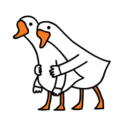 有关条鹅的搞笑系列微信表情包