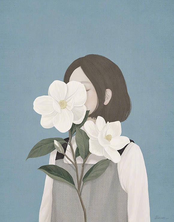 异想天开的美女抽象朋友圈配图