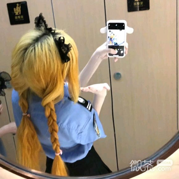长发最潮高颜值时尚微信女生头像