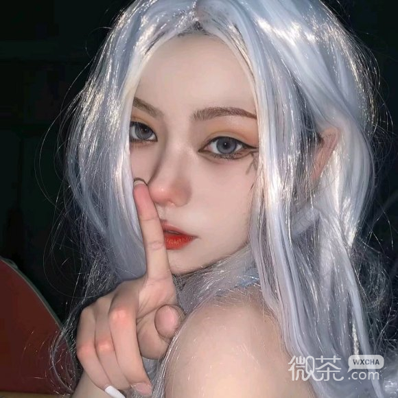 长发最潮高颜值时尚微信女生头像