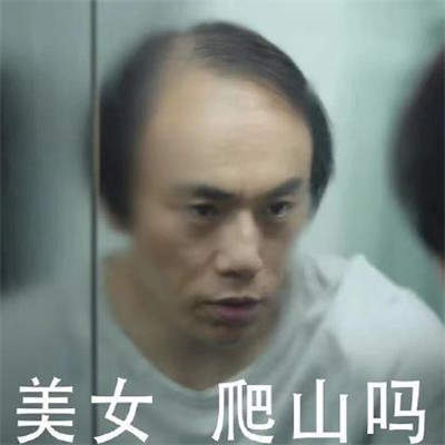 秦昊带你去爬山微信表情包