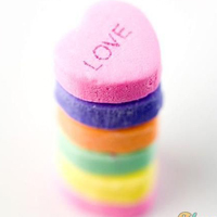 五颜六色的糖果微信头像