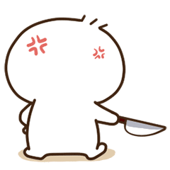 不二呆可爱微信表情包（一）