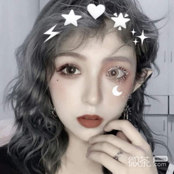 高冷御姐风女生微信头像