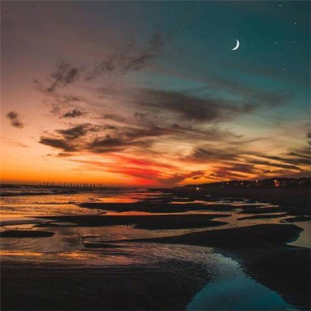 夕阳无限好,只是近黄昏微信背景图