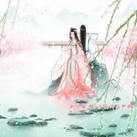 古琴唯美意境古装古风微信头像
