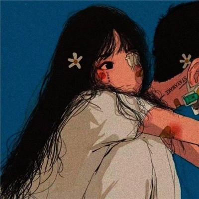 酷酷的搞怪卡通情侣微信头像