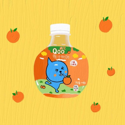 夏日手绘的饮料微信头像2.0限定版