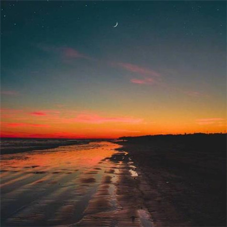 真实的夕阳风景唯美图片