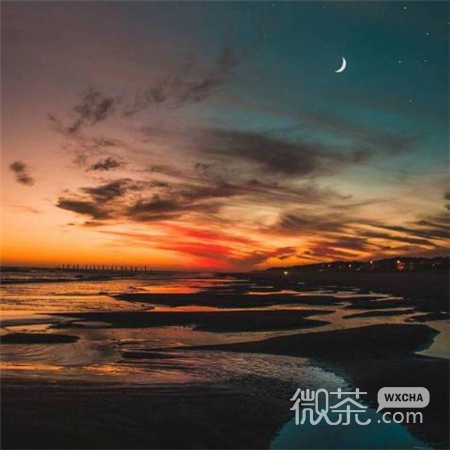 真实的夕阳风景唯美图片