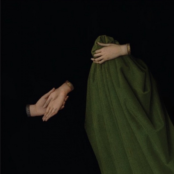 治愈系绿色护眼的微信聊天背景图