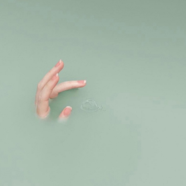 治愈系绿色护眼的微信聊天背景图