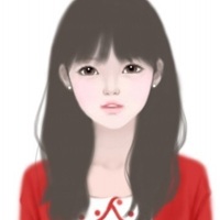 手绘版女生微信头像
