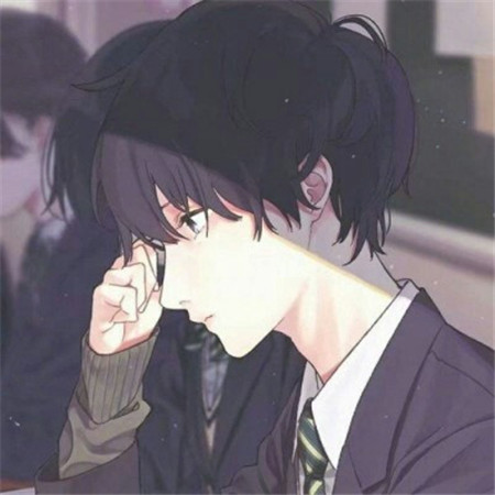 男生动漫高冷帅气微信头像