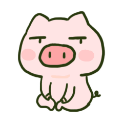 抖音可爱跳跳猪微信表情包