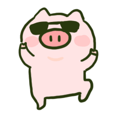 抖音可爱跳跳猪微信表情包