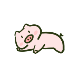 抖音可爱跳跳猪微信表情包