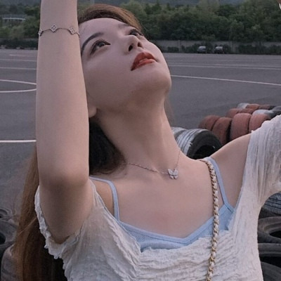 可爱自然的真人女生微信头像