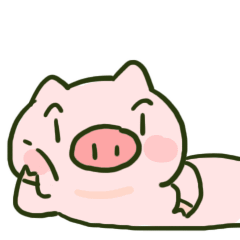 抖音可爱跳跳猪微信表情包