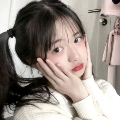 可爱自然的真人女生微信头像