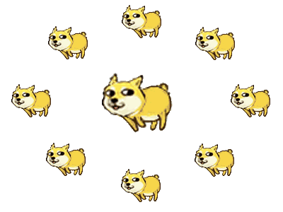 搞笑动态魔性doge微信表情包
