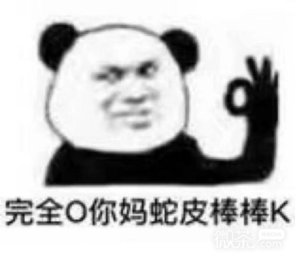绝了熊猫头微信搞怪斗图表情包