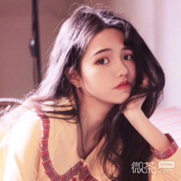 长发深沉最潮阳光微信女生头像