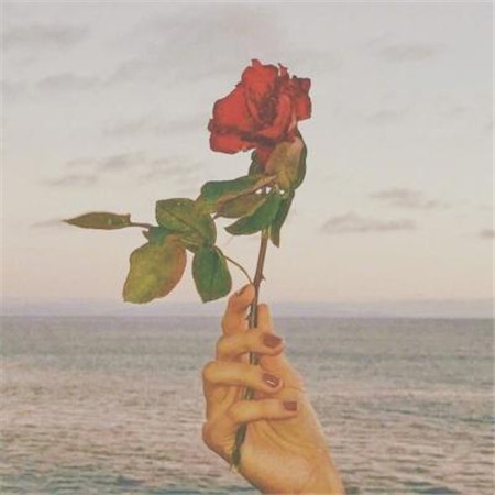 小清新风景女生微信聊天背景图片