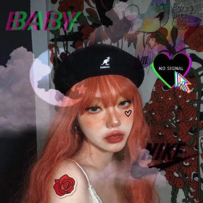 超级仙的欧美风个性另类的外国美女微信头像