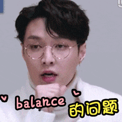张艺兴谈balance的恶搞动态微信表情包