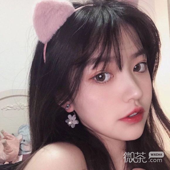 长发性感阳光微信女生头像