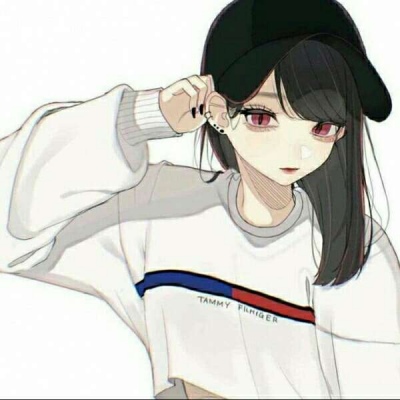 女生酷酷的很有个性的酷女孩动漫微信头像