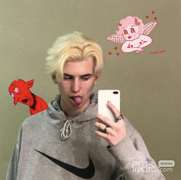 微信帅气欧美男生头像