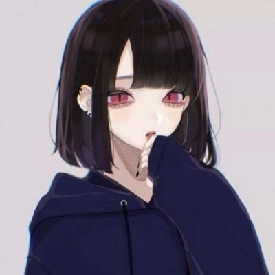 女生酷酷的很有个性的酷女孩动漫微信头像