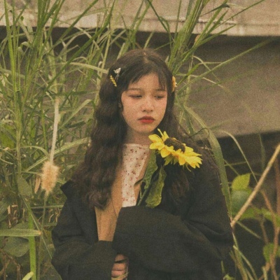 原宿风文艺好看的女生闺蜜微信头像
