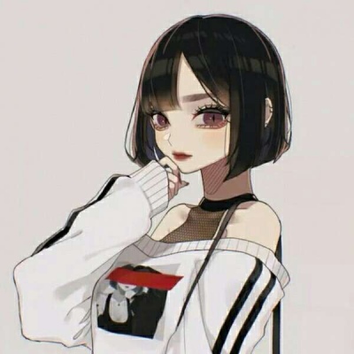 女生酷酷的很有个性的酷女孩动漫微信头像