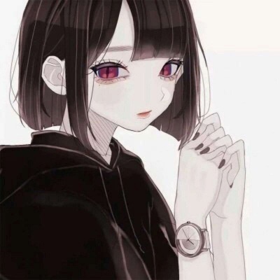 女生酷酷的很有个性的酷女孩动漫微信头像