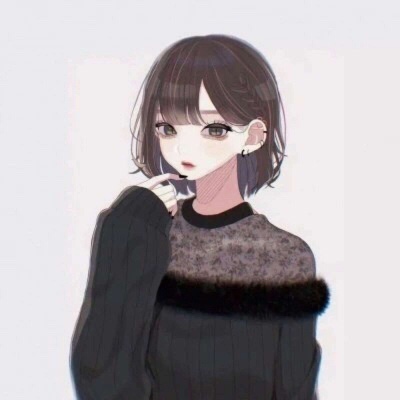 女生酷酷的很有个性的酷女孩动漫微信头像