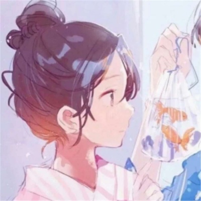 好看的动漫卡通版情侣微信头像