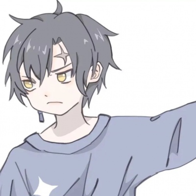 好看的动漫卡通版情侣微信头像