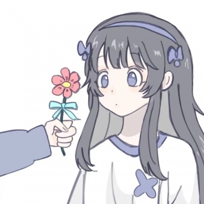 好看的动漫卡通版情侣微信头像